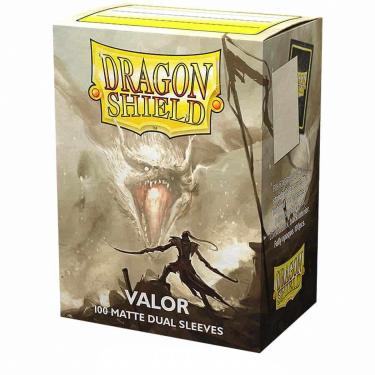 Протекторы Dragon Shield Valor - Matte Dual Sleeves - Standard Size (100 шт.)