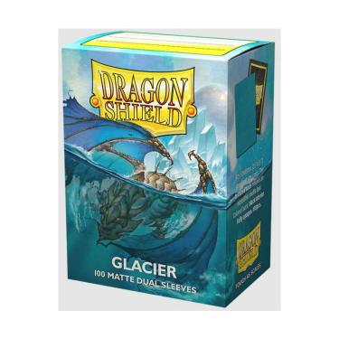 Протекторы Dragon Shield Glacier - Matte Dual Sleeves - Standard Size (100 шт.)