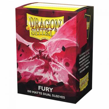 Протекторы Dragon Shield Fury - Matte Dual Sleeves - Standard Size (100 шт.)