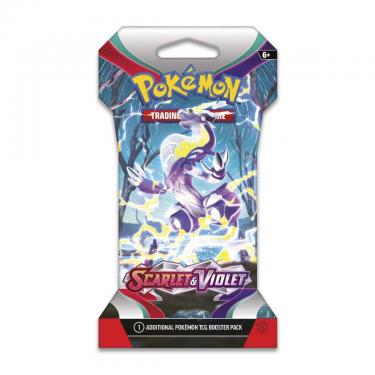 Pokemon: Бустер издания Scarlet & Violet в картонной упаковке (на английском языке)