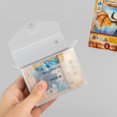 UCF Standard 30 GEN2. Картотека 30 мм для стандартных карт (80 карт), прозрачная 