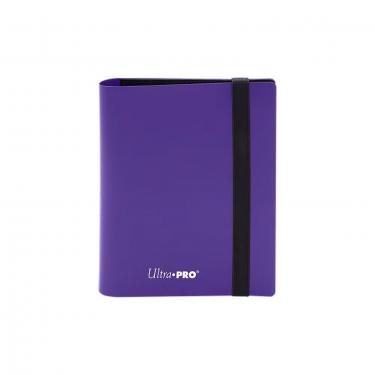 Альбом для карт Ultra Pro — Eclipse 2-Pocket PRO-Binder с 20 листами 2x1 (Royal Purple)