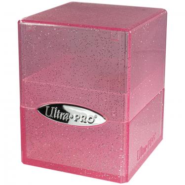 Коробочка Ultra Pro Glitter Satin Cube - Pink