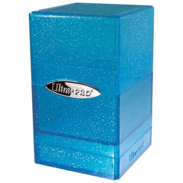 Коробочка Ultra Pro Glitter Satin Tower - Blue