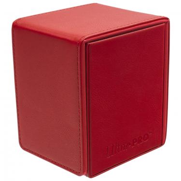 Коробочка Ultra pro -- Vivid Alcove Flip Deck Box Red