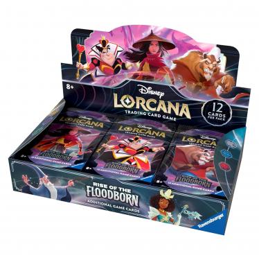 Disney Lorcana: Дисплей бустеров издания Rise of the Floodborn на английском языке