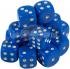 Набор кубиков STUFF PRO D6: синие (15 шт, 16 мм)