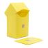 Пластиковая коробочка Blackfire вертикальная - Жёлтая (80+ карт) - для карт K-Pop, MTG, Pokemon