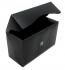 Пластиковая коробочка Blackfire Flip Deck Holder Trio (240+) - Чёрная - для карт K-Pop, MTG, Pokemon