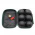 Спортивная игра "Петанк", 6 шаров покрытых эпоксидной черной краской