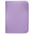 Альбом для карт Ultra Pro — Vivid 4-Pocket Zippered PRO-Binder с 20 листами 2х2 Purple