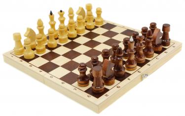 Шахматы лакированные с доской Р-1