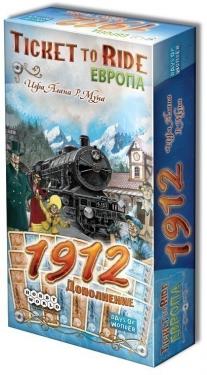 Ticket to Ride: Европа 1912 (дополнение, на русском)