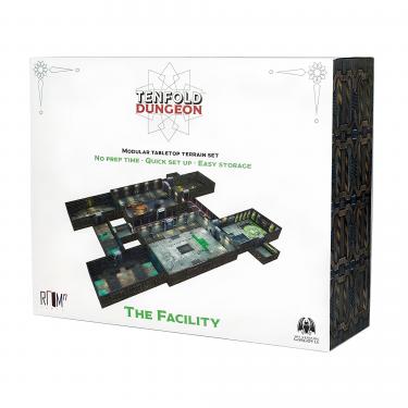 Набор модульного террейна Tenfold Dungeon — The Facility