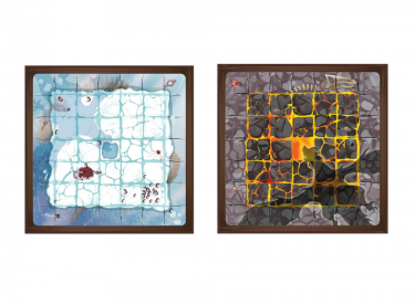 Лоскутное королевство: набор игровых полей  "Огонь" и  "Лёд"