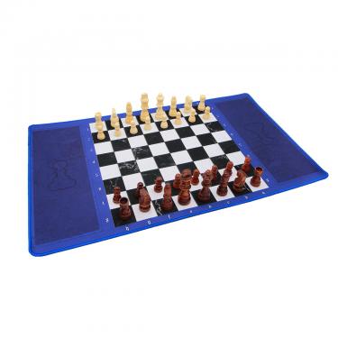Набор Шахматных фигур 7,6 см с неопреновым полем