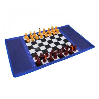 Фабрика Игр: Шахматы обиходные в картонной упаковке (165х110х50) с неопреновым полем