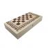 Игра 4 в 1 нарды, шашки, шахматы пластмассовые, карты (400х400х28)